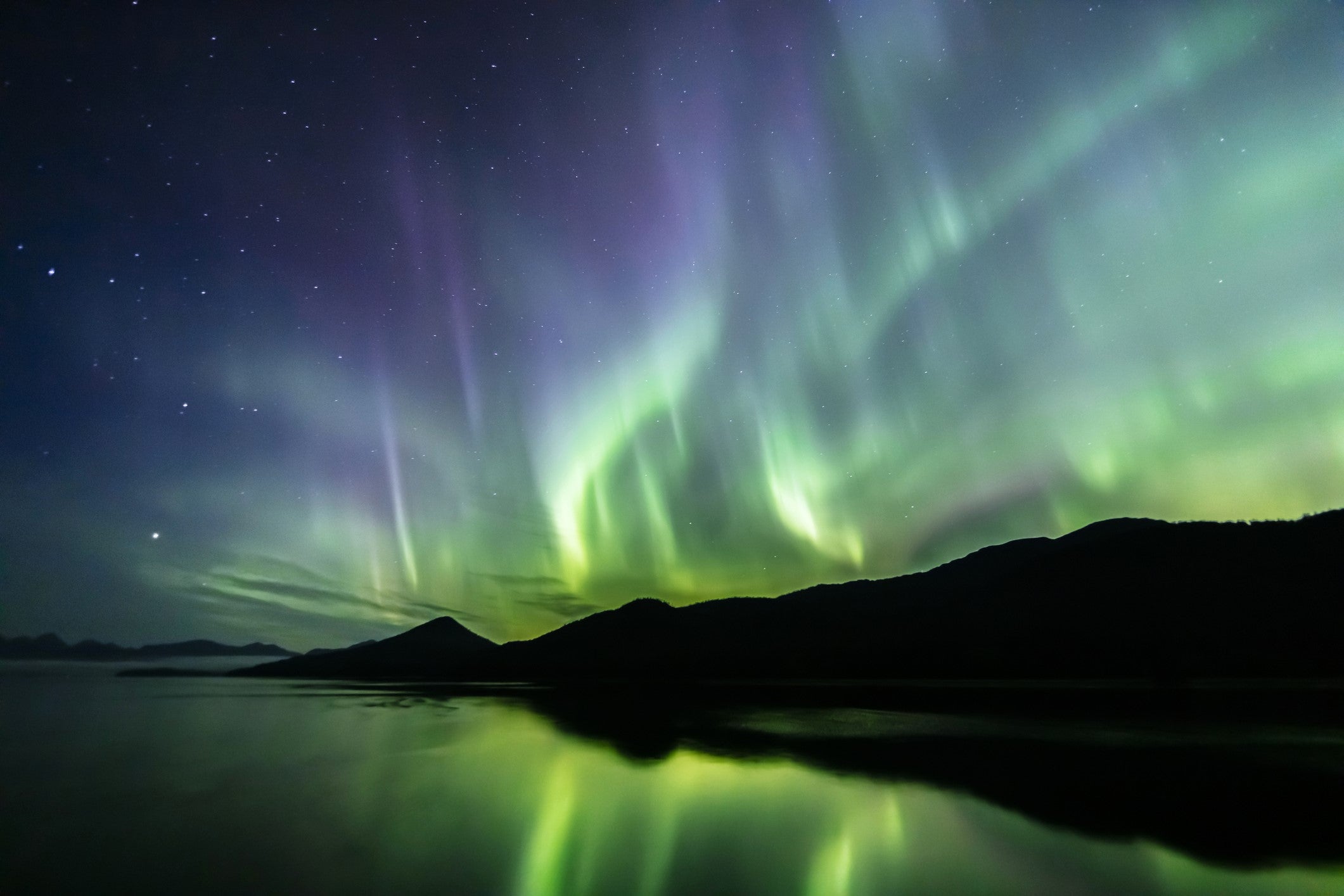 Northern lights were visible in the UK between 10-12 May, 2024, as a result of a severe solar storm